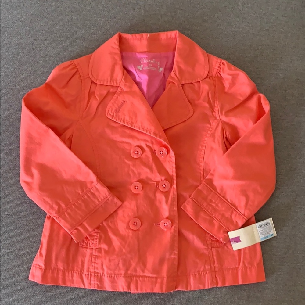 Girl’s Coral colored jacket